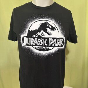 Jurassic World Dominion Men's Black T Shirt Size Medium